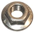 NUT ST./STEEL M5 FLANGED (10Pcs)