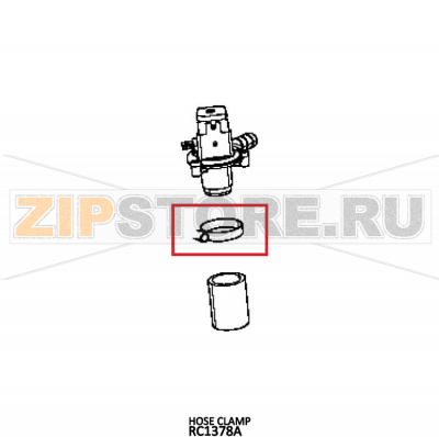 Hose clamp Unox XVC 105E Hose clamp Unox XVC 105EЗапчасть на деталировке под номером: 64Название запчасти на английском языке: Hose clamp Unox XVC 105E