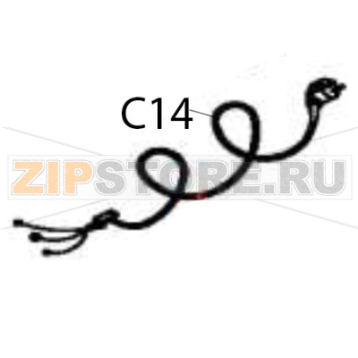 Power cord Hurakan HKN-WP900M Power cord Hurakan HKN-WP900MЗапчасть на деталировке под номером: C14