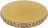 BURNER CAP PERFORATED BRASS POLISHED