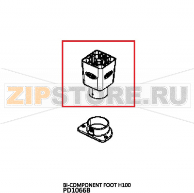 BI-Component foot H100 Unox XVC 105E BI-Component foot H100 Unox XVC 105EЗапчасть на деталировке под номером: 108Название запчасти на английском языке: BI-Component foot H100 Unox XVC 105E