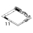 Main board assembly (Includes USB port) TSC TA210