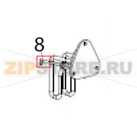 Temperature sensor Hurakan HKN-HVZ22 Temperature sensor Hurakan HKN-HVZ22Запчасть на деталировке под номером: 8
