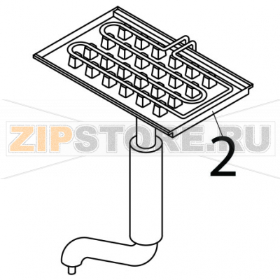 Evaporator 13 g. (small) Brema IC 24 Evaporator 13 g. (small) Brema IC 24Запчасть на деталировке под номером: 2Название запчасти Brema на английском языке: Evaporator 13 g. (small) IC 24.
