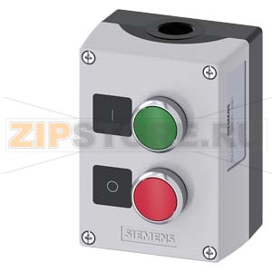 ПОСТ УПРАВЛЕНИЯ, 22MM, С КРУГЛЫМИ ВЫРЕЗАМИ, МАТЕРИАЛ КОРПУСА - МЕТАЛЛ, КРЫШКА КОРПУСА - СЕРАЯ, 2 КОМАНДНЫХ ТОЧКИ, МЕТАЛЛ, B=КНОПКА ЗЕЛЁНАЯ, МАРКИРОВКА: &quot;I&quot;, 1НО, ВИНТОВЫЕ КЛЕММЫ, A=КНОПКА КРАСНАЯ, МАРКИРОВКА: &quot;O&quot;, 1НЗ, ВИНТОВЫЕ КЛЕММЫ, МОНТАЖ КОНТАКТНЫХ М 