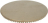 BURNER CAP PRINTED BRASS PARKER