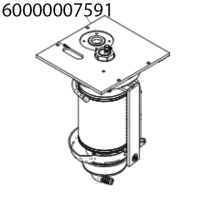 Испаритель в сборе Abat ЛГ-1200Ч-03
