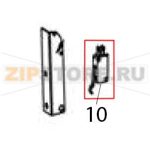 Micro switch Hurakan HKN-FR2GM Micro switch Hurakan HKN-FR2GMЗапчасть на деталировке под номером: 10