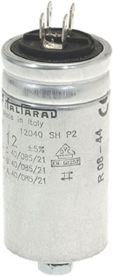 КОНДЕНСАТОР РАБОЧИЙ 12 МКФ 450 В 