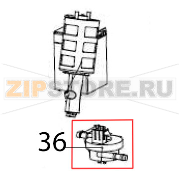 Flowmeter Hurakan HKN-ME717 Flowmeter Hurakan HKN-ME717Запчасть на деталировке под номером: 36