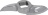 KNIFE FOR MEAT MINCER ST. STEEL MOD.22