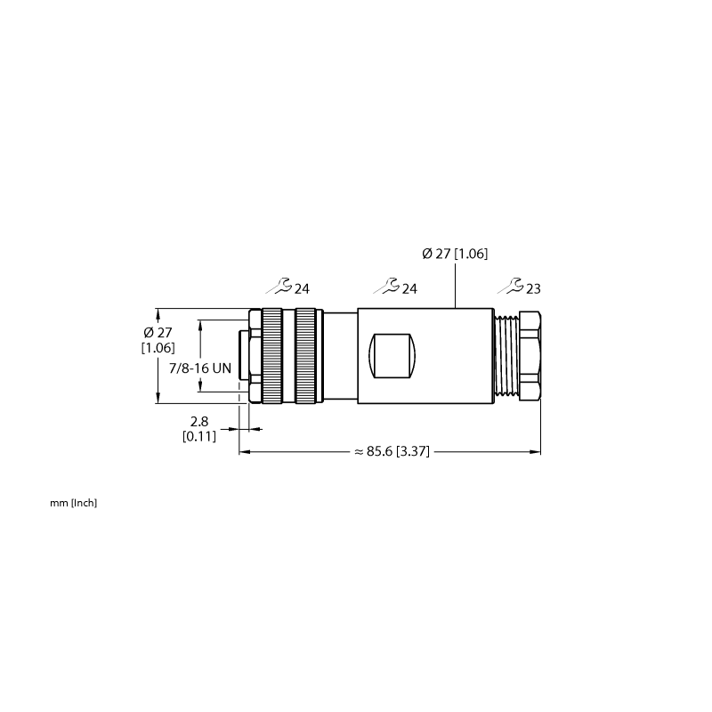 Разъем разборный Turck FW-MRKPM0514-P-S-1214 