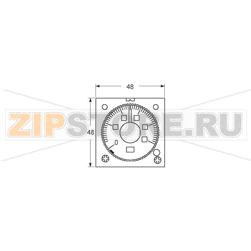 Реле-таймер 240 В/AC, 1 с-500 ч, 1 шт Panasonic PM4HWHAC240J 