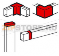 Торцевая заглушка/внутренний или внешний угол/накладка на стык - для мини-каналов Metra - 60x40