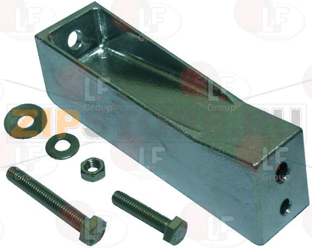 KIT PIEDE IN ALLUMINIO CON VITI 
