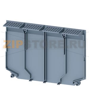 ИЗОЛИРУЮЩАЯ ПЛАСТИНА РАСШИРЕНН. 4-ПОЛ. 1 ШТ. ПРИНАДЛЕЖНОСТЬ ДЛЯ 3VA1 100/160 Siemens 3VA9111-0WK40 