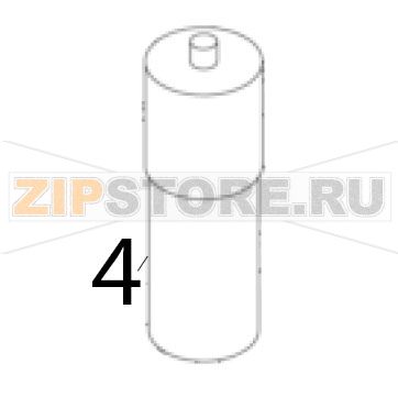 Start. cap. Scotsman B 7040 Start. cap. Scotsman B 7040Запчасть на деталировке под номером: 4