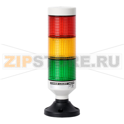 Колонна сигнальная, светодиодная, модульная, Ø: 56 мм Autonics PTE-DG-302-RYG 