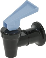 ЧЕРНЫЙ КРАН С СИНЕЙ РУЧКОЙ