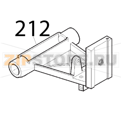 Carrello CE Sirman Agata 250 Carrello CE Sirman Agata 250Запчасть на деталировке под номером: 212