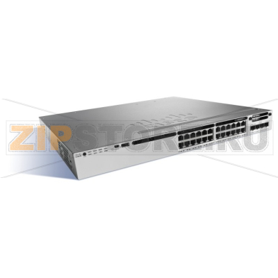 Коммутатор 24xGE (PoE+), IP Services Cisco WS-C3850-24T-E 