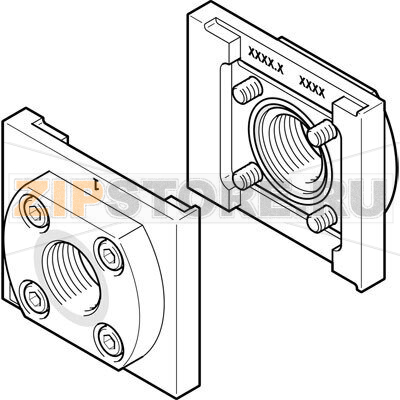 Плита монтажная Festo PAML-CP-90-HP3-G1 