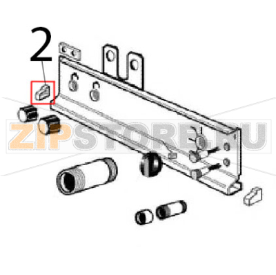 LH End side Angelo Po 31PIE6 LH End side Angelo Po 31PIE6Запчасть на деталировке под номером: 2