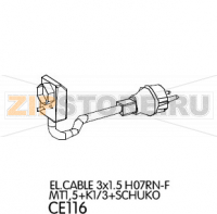 El.Cable 3x1,5 H07RN-F MT1,5+K1/3+Schuko Unox XL 505