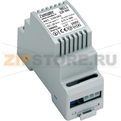 Блок питания на DIN-рейку 24 В, 1 А, 24 Вт Comatec TBD2/AR.0100.24/E8 