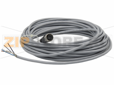 Кабель датчика-исполнительного устройства Cable socket, shielded V15-G-10M-PUR-ABG Pepperl+Fuchs Описание оборудованияFemale cordset, M12, 5-pin, shielded, PUR cable