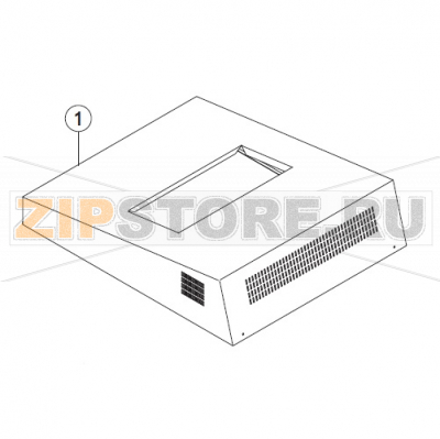 Cover Hobart UXT-10A                                                                                    Cover Hobart UXT-10AЗапчасть на сборочном чертеже под номером: 1Название запчасти на немецком языке языке: Cover Hobart UXT-10A
