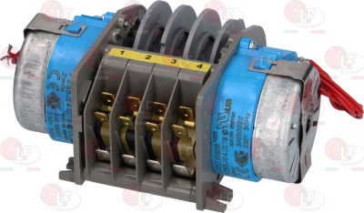 ТАЙМЕР P25 230V. 4 КУЛАЧКА 