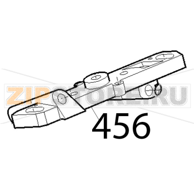 Corpo aff. lavorato Sirman Mirra 220 Corpo aff. lavorato Sirman Mirra 220Запчасть на деталировке под номером: 456