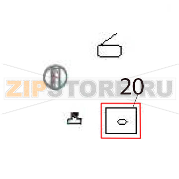Shift switch Hurakan HKN-CFV60 Shift switch Hurakan HKN-CFV60Запчасть на деталировке под номером: 20