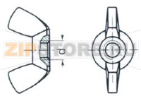 ECROU A OREILLES DIAM. 10