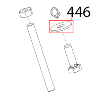 Rondella f. larga DIN9021, D5x15 Sirman Mirra 250 C
