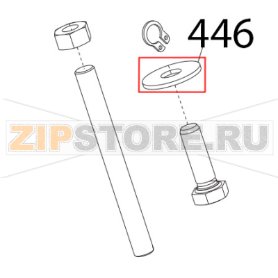Rondella f. larga DIN9021, D5x15 Sirman Mirra 250 C Rondella f. larga DIN9021, D5x15 Sirman Mirra 250 CЗапчасть на деталировке под номером: 446