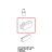 Left stainless steel hinge Unox XV 303G