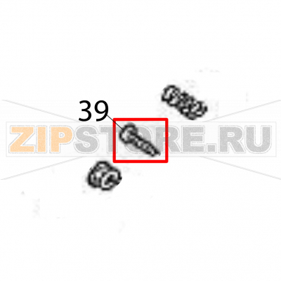 Bind head screw Sato HR224 TT Bind head screw Sato HR224 TTЗапчасть на деталировке под номером: 39Название запчасти на английском языке: Bind head screw Sato HR224 TT.
