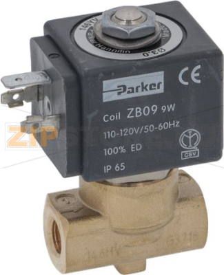 ДВУХХОД.СОЛЕНОИД.КЛАПАН PARKER Ø1/8&quot;110В 