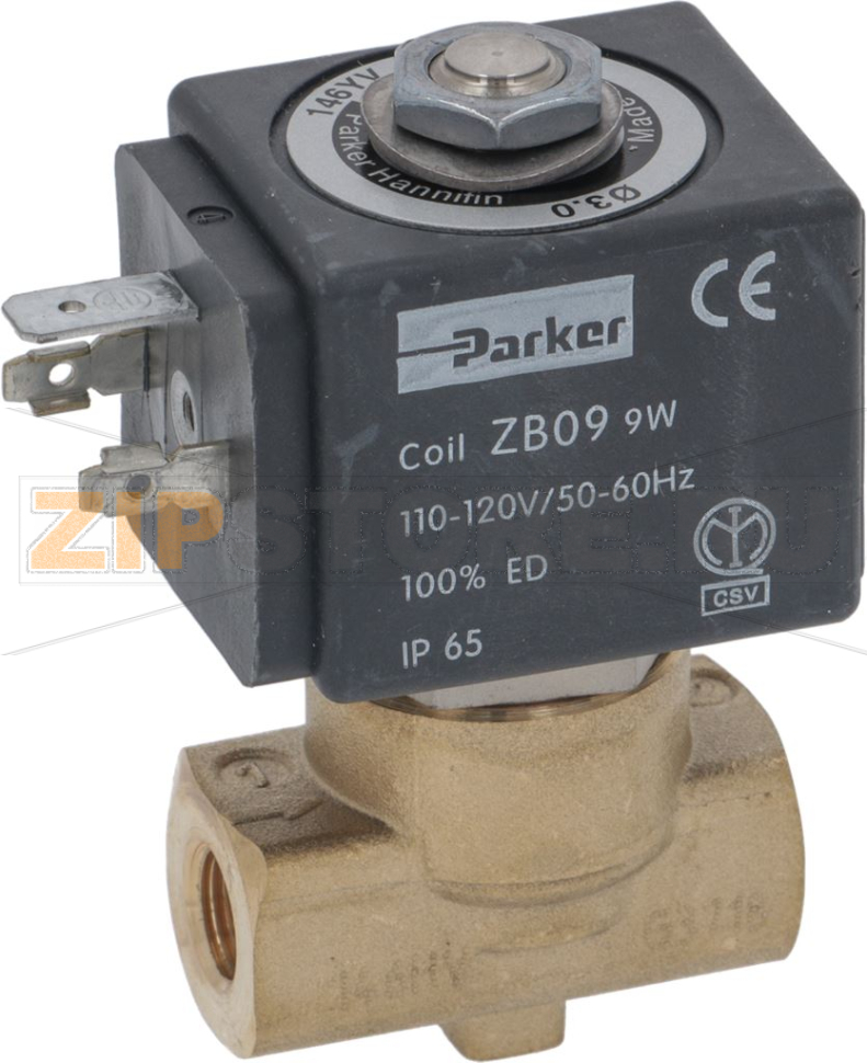 ДВУХХОД.СОЛЕНОИД.КЛАПАН PARKER Ø1/8"110В 