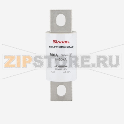 Предохранитель цилиндрический под болт 100 А, 1000 В/DС Sinvel SVF-EVC381000-100-aR 