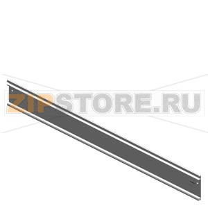 ET 200SP HA, профильная шина 1500 мм (около 59 дюймов), включая заземляющий элемент, встроенная DIN-рейка для монтажа таких компонентов, как клемы, предохранители или реле Siemens 6DL1193-6MD00-0AA0 