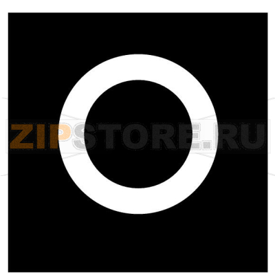 Шильдик, желтый, символ Stop/OFF Eaton 19TQ25 