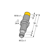 Датчик индуктивный Turck NI8-M18E-LIU-H1141