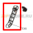 Label roll guide Godex EZ-2200