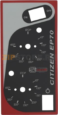 PLATE MECHANIC ADHESIVE 227x112 mm 