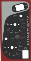 PLATE MECHANIC ADHESIVE 227x112 mm