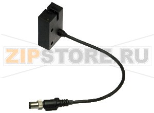 Индуктивный датчик Inductive slot sensor GT3,0 50.000/0768 Pepperl+Fuchs General specificationsSwitching functionNormally closed (NC)Output typePNPSlot width3 mmDepth of immersion (lateral)5 ... 7  typ. 6 mmInstallationOutput polarityDCNominal ratingsOperating voltage10 ... 30 VSwitching frequency0 ... 2000 HzReverse polarity protectionreverse polarity protectedShort-circuit protectionpulsingOperating current0 ... 200 mANo-load supply current&le 15 mASwitching state indicatorLED, yellowApprovals and certificatesCCC approvalCCC approval / marking not required for products rated &le36 VAmbient conditionsAmbient temperature-25 ... 70 °C (-13 ... 158 °F)Mechanical specificationsCore cross-section3 x 0.14 mm2Housing materialPA 6.6Degree of protectionIP67