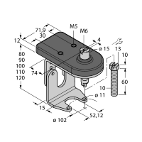 Комплект монтажный для ручных клапанов Turck BTS-DSU35-ZF10-M10